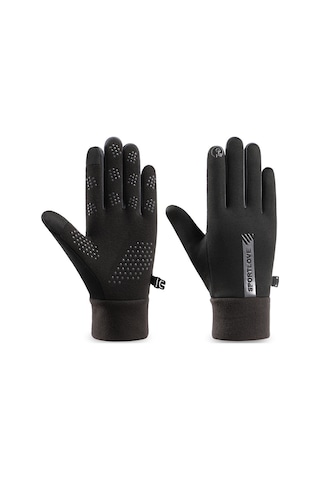 Sımıcg Kışlık Kadın Termal Eldiven - Siyah