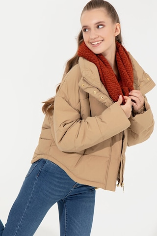 U.S. Polo Assn. Kadın Camel Mont 50254231-vr015 Çok Renkli