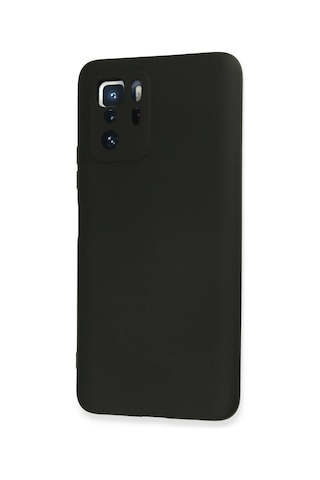 Newface - 853 - Xiaomi Poco X3 Gt Kılıf Nano İçi Kadife Silikon - Csmo-tex - - Siyah Sıyah