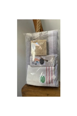Gelin Damat Hamam Banyo 4'lü Set
