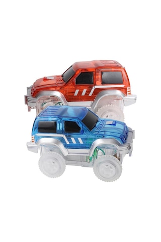 Cleverclixx Race Track Car Yarış Arabası - Kırmızı
