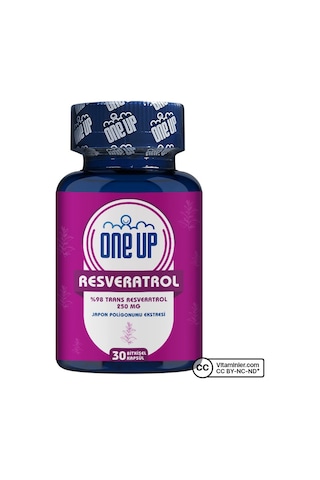 One Up Resveratrol 30 Kapsül