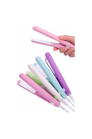 Mini Düzleştirici Seramik Kaplama Seyahat Tipi Elektriklenme Karşıtı