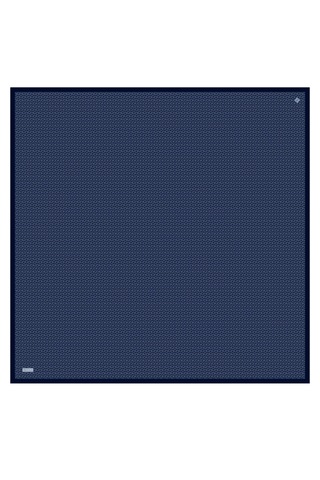 Belli Twill İpek Eşarp 4317-53 Lacivert