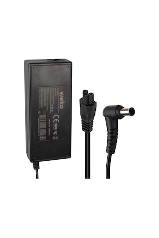 Weko 14 Volt - 3 Amper 6.5 4.4 Uçlu Yerli Üretim Plastik Kasa Masaüstü Samsung Monitör Adaptörü