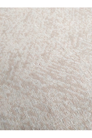 Pamuklu Kaymaz Alaca Maxi Boy Kolları Kapatan Koltuk Örtüsü 170x320 -bej Bej