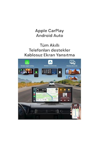 Multimedya & Görüntü Sistemi - Ekran Boyut İnç : 12 İnç, Teyp Özellikleri: Double Diğer