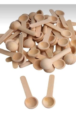 Bambu Baharat Ve Reçel Kaşığı 6 Adet Asorti