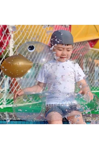 Ganzhoushop Renkli Kız Ve Erkek Çocuk Bebek Yüzme Halkası Suntek Yp Çok Renkli