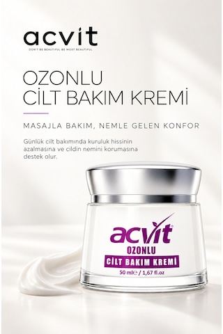 Acvit Ozonlu Cilt Bakım Kremi 50 ML