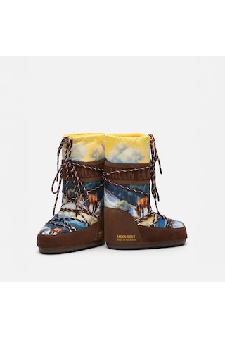 M062 Cocoa Bot Kadın 80d1403090-m062 Moon Boot Mb X Gır Icon Hıgh Postcard Cocoa M062 Cocoa