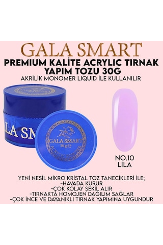 Akrilik Toz Premium 30 G - No:10 Gala Smart