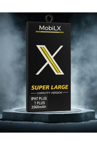 Mobilx Apple Uyumlu iPhone  7 Plus Batarya Pil Süper Yüksek Kapasiteli Güçlendirilmiş 3560 Mah