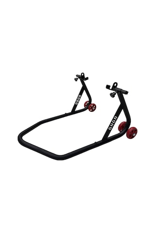 Universal Motosiklet Arka Maşadan Kaldırma Sehpası Paddock - Sökülebilir Tip Siyah