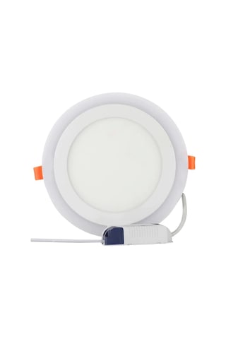 Dekoratif Sıvaaltı 24 Watt (18+6) Çift Renkli Led Panel - Pembe B