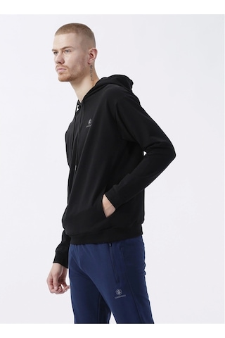 Lumberjack M-SN73 Basic Hoodie 3 Fx Siyah 101349642 Siyah