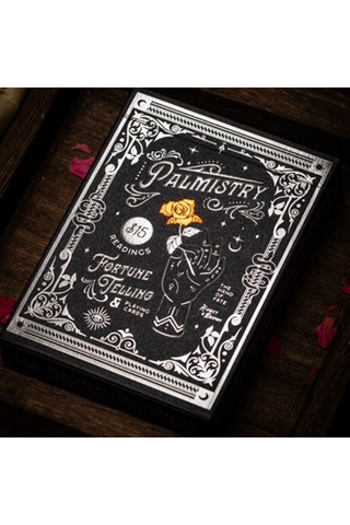 Twpcc Palmistry Silver Sable Premium Oyun Kağıdı Limited Edition Koleksiyonluk İskambil Kartları
