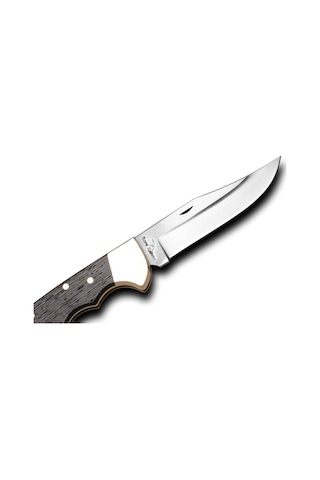 Bora 211 Wg Ergonomik Wenge Saplı Kamp Çakı Kahverengi - Gümüş