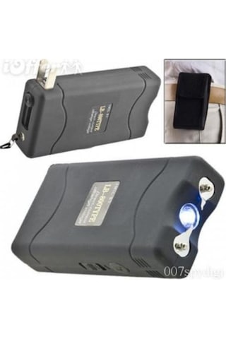 Fener 800 Type Elektirik Çarpma Şok Cihazı Şarjlı Siyah