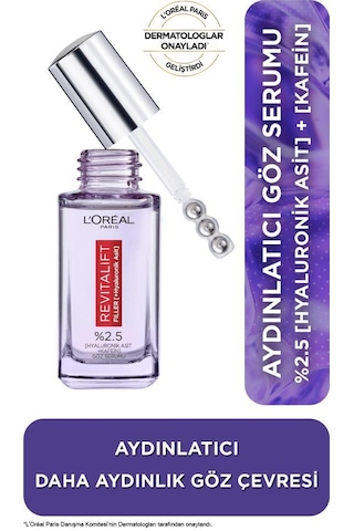 Revitalift Filler Glassy Skin Cam Cilt Görünümü Veren Krem 50 Ml + Göz Serumu 20 Ml Set pktglassyskinset1-11096