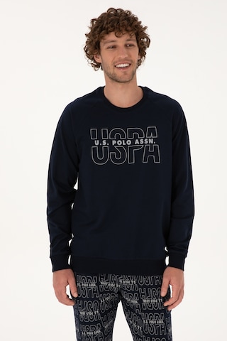 U.s. Polo Assn. Erkek Lacivert Pijama Takım 50318606-vr033 Lacivert