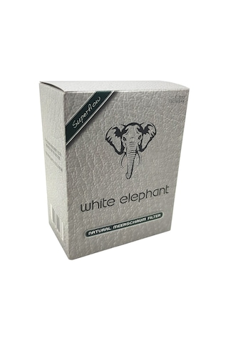 Ehediye White Elephant 150 Li 9 Mm.Lületaşı Pipo Filtre Filitresi Kb65