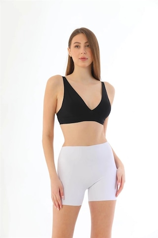 Amora Secret Beyaz Mı 2703 Lazer Kesim İz Yapmaz Hayalet Boxer