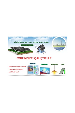 Dağ Evleri İçin Solar Enerji Sistemi 2.4 Kw