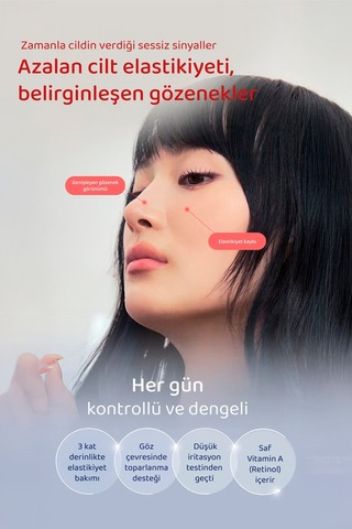 Retinol Ve Bakuchiol İçeren Kırışıklık Ve Leke Kremi Retinol Shot 500 Iu Cream 50 Ml