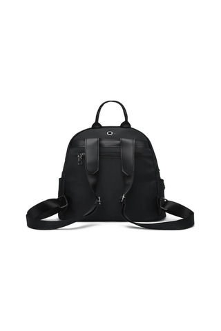 Moveevo Kadınlar İçin Pratik Günlük Sırt Çantası - Siyah, Hafif Kumaş, Bölmeli Depolama, Günlük Seyahat Ve İş İçin Uygun Siyah