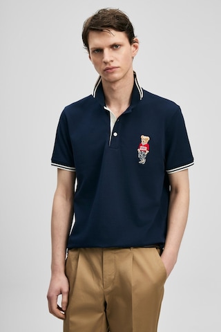 Lufian Erkek Brady Smart Polo T-shirt 111040245 Lacivert