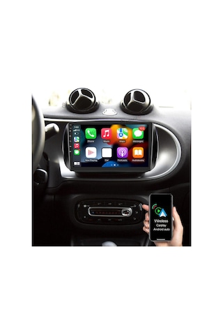 Mercedes Smart Android Multimedya Sistemi 4-64 Cadence 2015-2019 +360 Kamera 9"