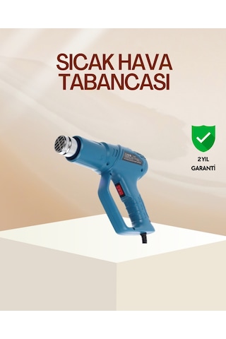 Endüstriyel - 289 - 2000w Isı Tabancası Plastik Boru Lehim - Glblseme - Boya Çıkarma