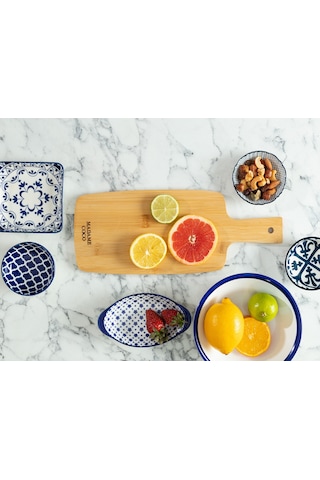 Madame Coco Ange Bambu Kesme Tahtası 36x14.5cm 1kkest003736x14.5x0.9cm-std