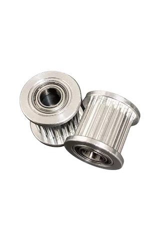 2gt 20t Aluminyum Avare Kasnak Flanşlı 5mm 1 Adet