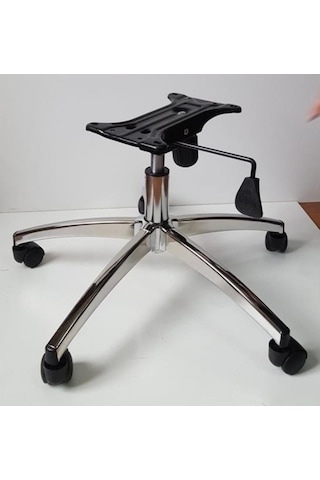 Kamusalmarket Oyuncu Koltuğu Krom Ayak Tekkollu Mekanizma