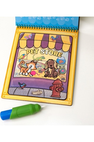 Melissa And Doug Water Wow Su İle Boyama Kitabı - Hayvanlar