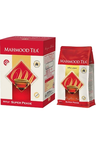 Mahmood Tea Super Pekoe Ithal Seylan Sri Lanka Ceylon Dökme Çayı 400 G + 800 G