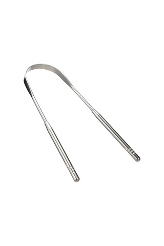 Moveevo Paslanmaz Çelik 5'li Ağız Bakım Seti - Dil Kazıyıcı, Ayna Ve Diş İpi Dahil