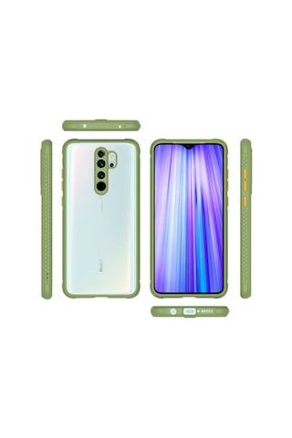Xiaomi Redmi Note 8 Pro Kılıf Zore Kaff Kapak Kırmızı