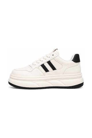 Lufian 121230065 Elora Yüksek Taban Ultra Hafif Kadın Sneaker Ayakkabı Siyah