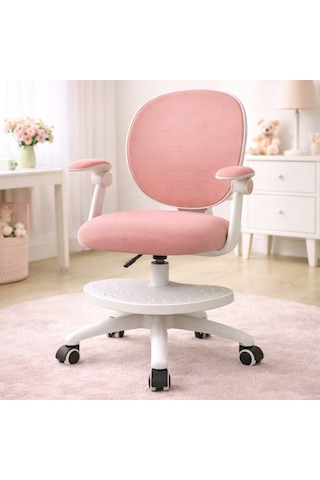 Ergo Kids Buzzy Çocuk Çalışma Sandalyesi Pembe Açık Pembe