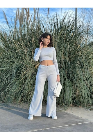 Bol Paça Altüst Takım Gri W1197 Gri