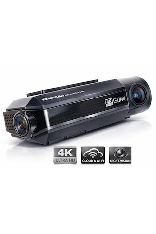 Gnet Gon4 Pro 4k Uhd 2 Kameralı Hdr Wi-fi Araç Kamerası