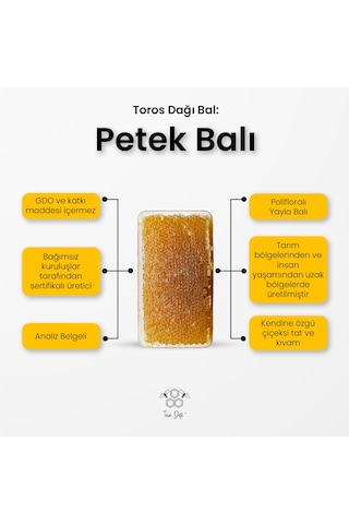 Toros Dağı Petek Bal 750 G