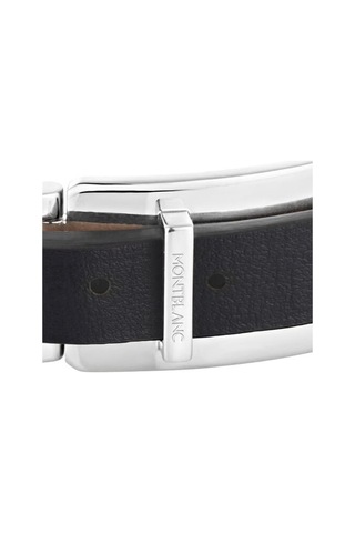 Montblanc Wrap Me Ayarlanabilir Beden Bilezik 131007 Siyah