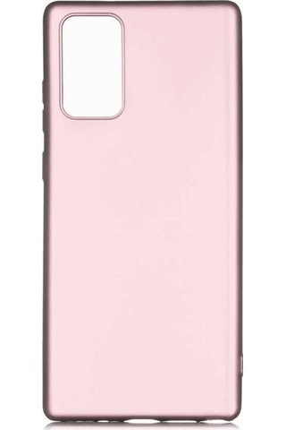 Galaxy Note 20 Kılıf Zore Premier Silikon Kapak Rose Gold