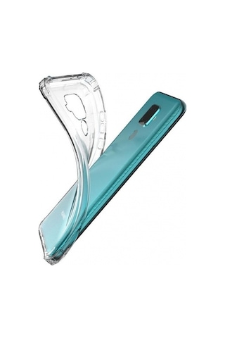 Blogy Mate 30 Lite İle Uyumlu Crystal Fit Kılıf Crystal Clear