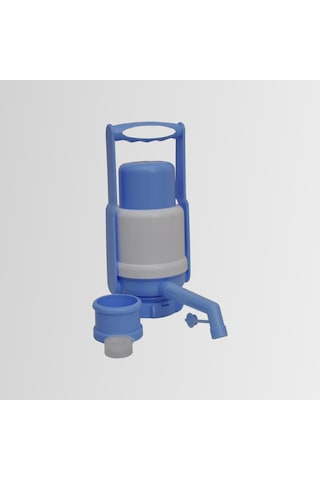 Rhino Junior Taşıma Saplı Filtreli-Kilitli Manuel Su Pompası Beyaz - Mavi