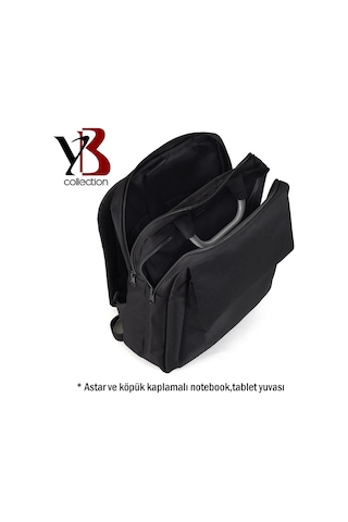 YB Collection 15.6 inch Notebook Sırt Çantası Siyah - 2024 AL3095